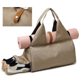 Women'S Multi-Purpose Sports Bag - Waterproof with Shoe Pocket for Yoga, Gym, and Travel - Sleep Aligner